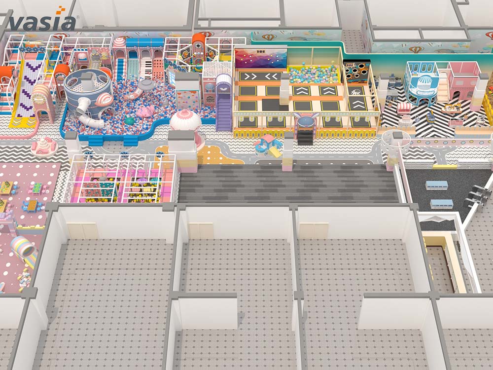 indoor playground S099 parque infantil interno S099
