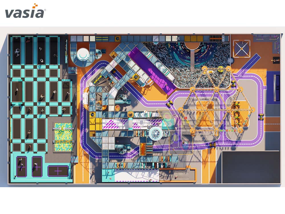 indoor playground S0200 parque infantil interno S0200