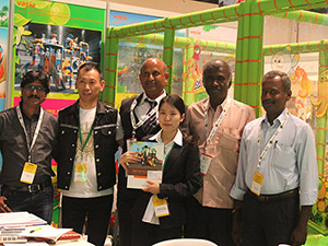 Exposição Dubai 2015 sobre cliente indiano