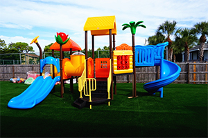 Playground ao ar livre nos EUA