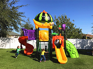 Playground ao ar livre nos EUA