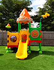 Playground ao ar livre nos EUA