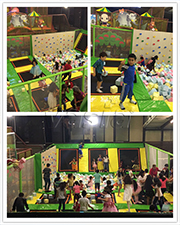 Parque de trampolim coberto no Líbano