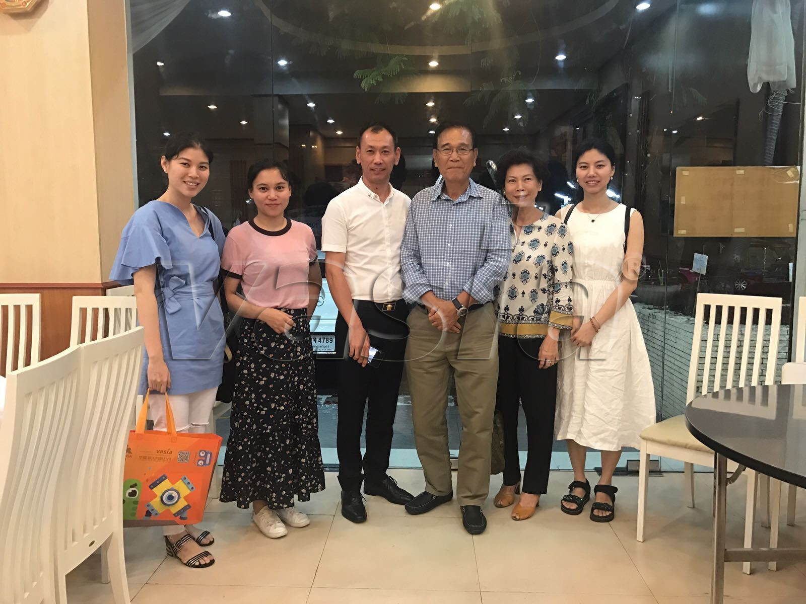 Huaxia Amusement Co., Ltd. visita a Tailândia