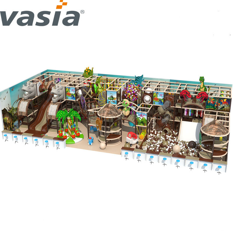 Jungle Theme Gym Indoor Playground Center-Vasia