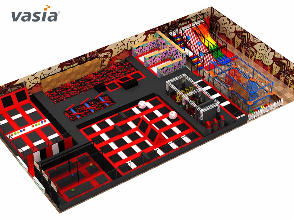 parque de trampolim B0001