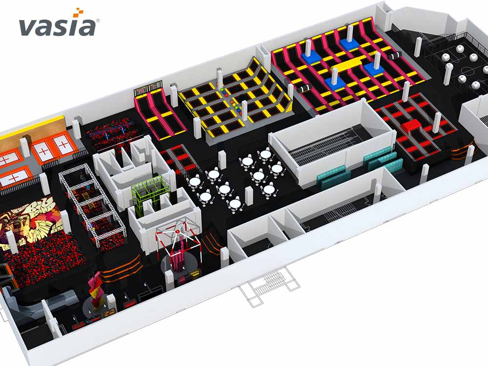 parque de trampolim C0003