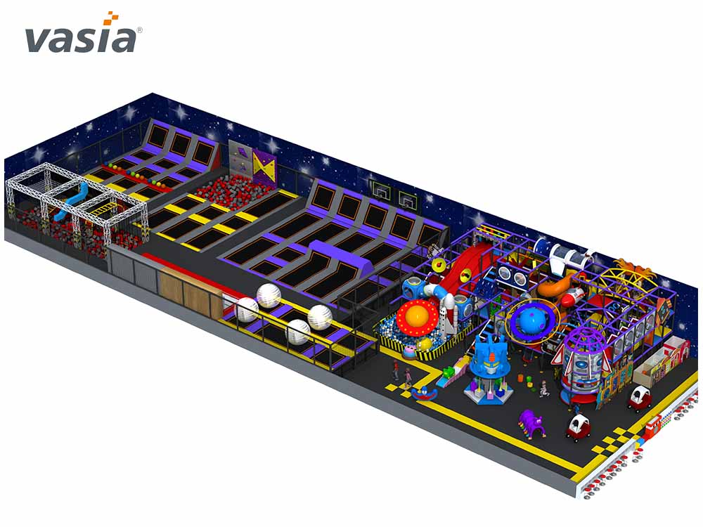 parque de trampolim K0001