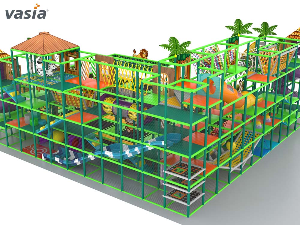 Parque infantil trampolim interno S058