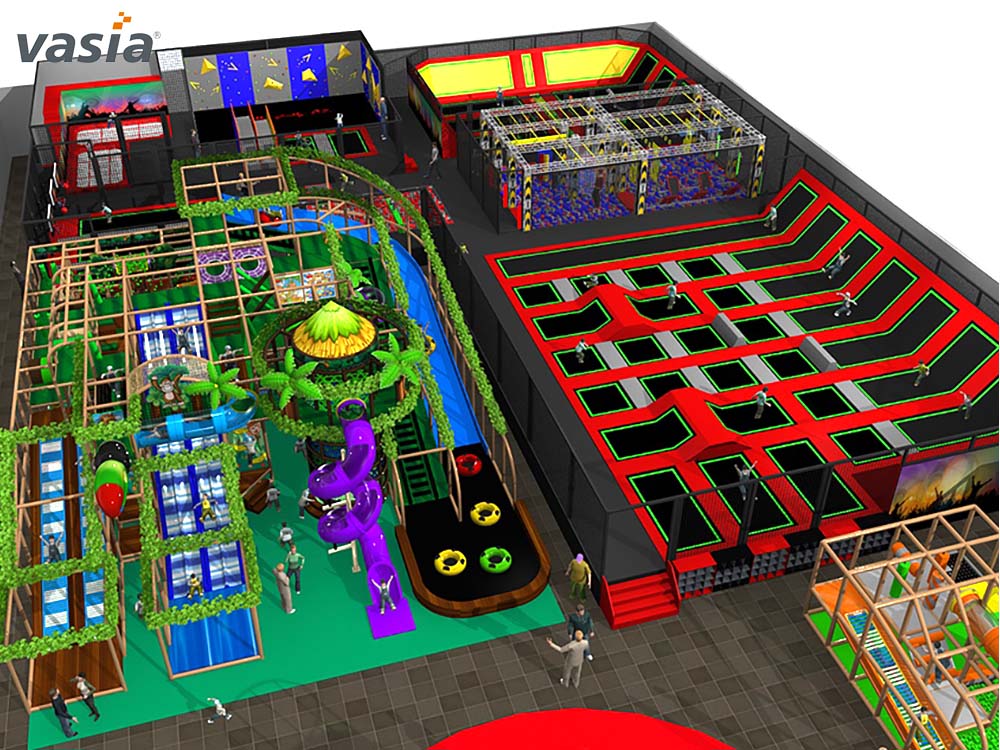 parque de trampolim W0003