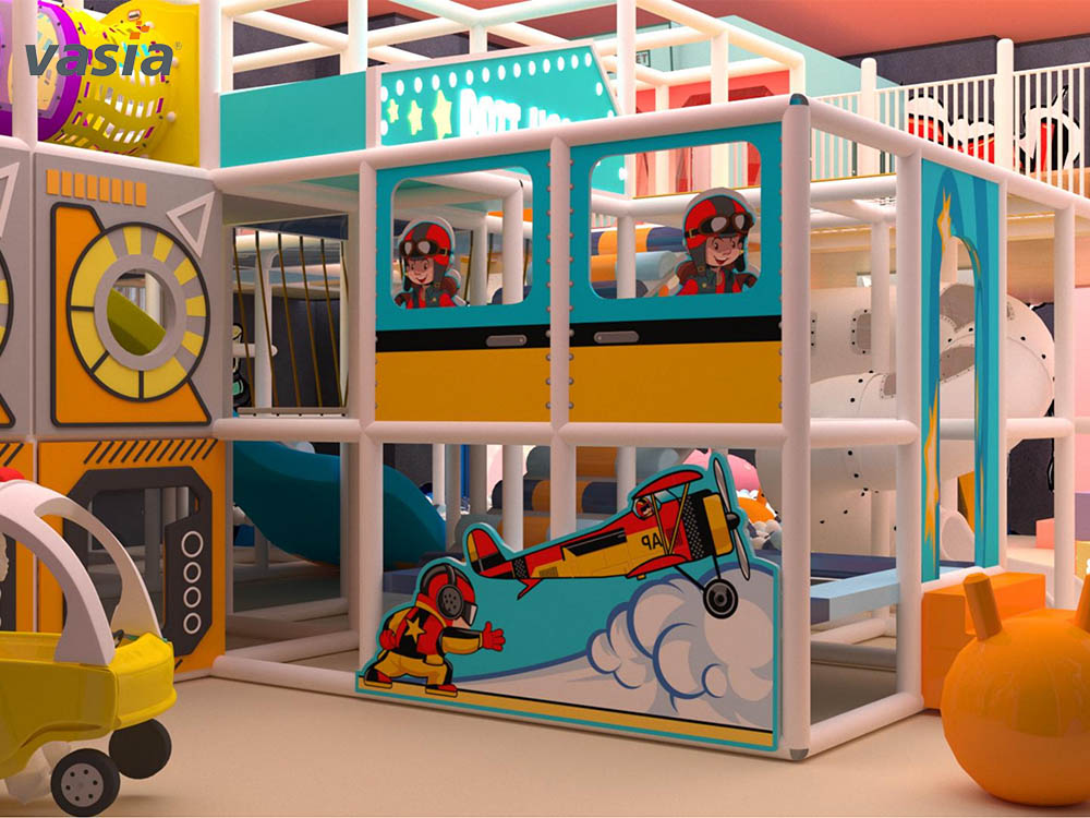 playground interno com tema de doces a0002