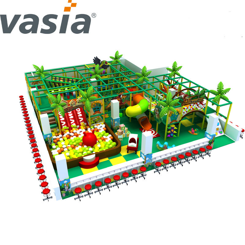 Novo estilo de equipamento de playground infantil macio interno - Vasia