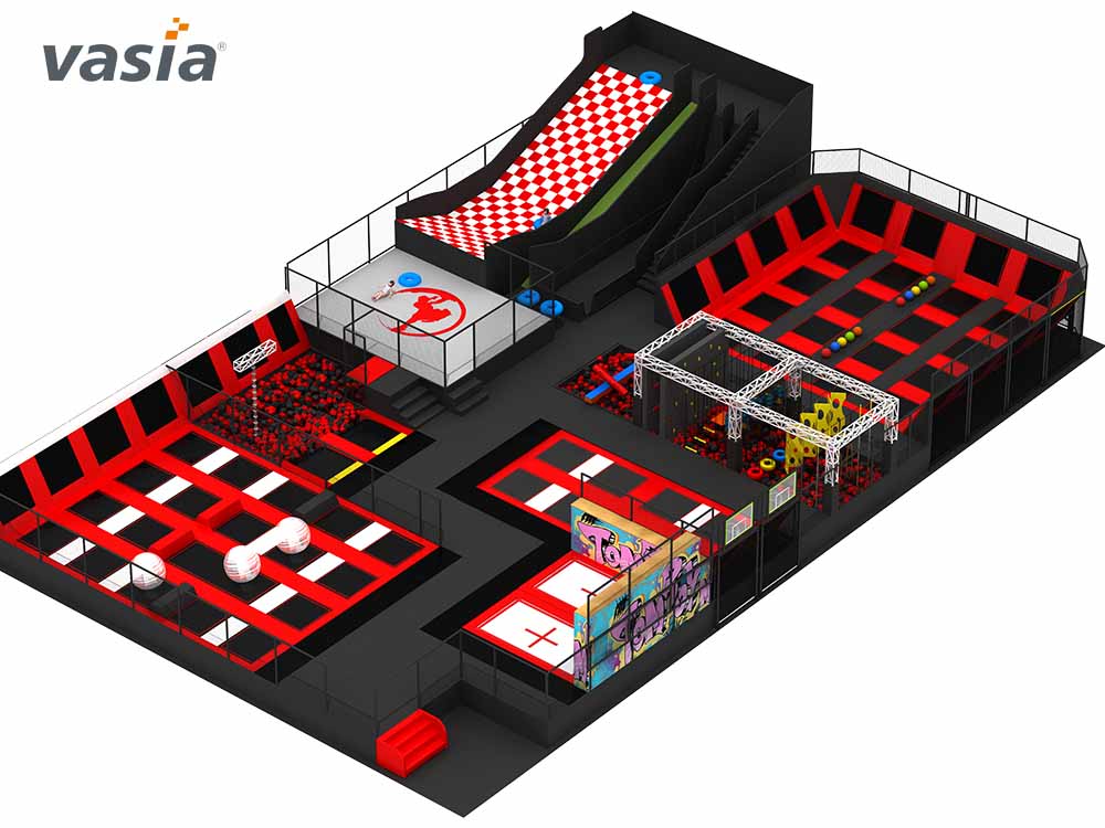 parque de trampolim A0007