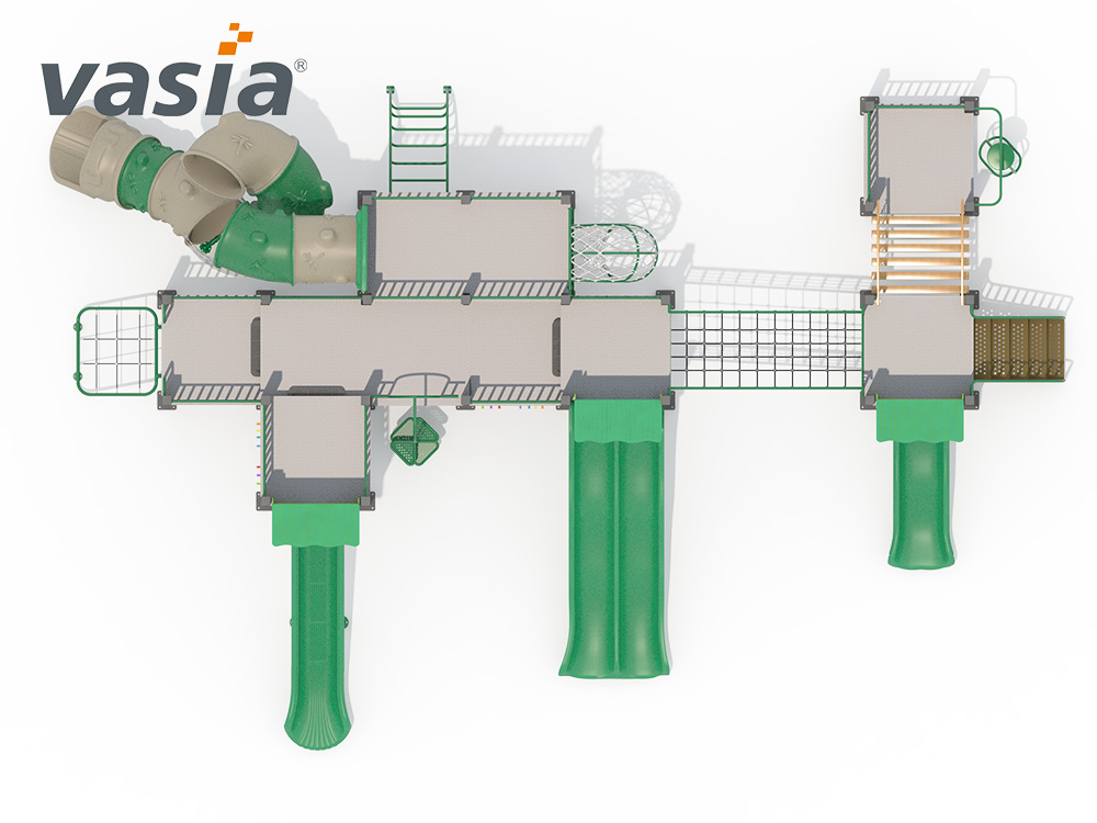 playground externo de pl&aacute;stico W0002