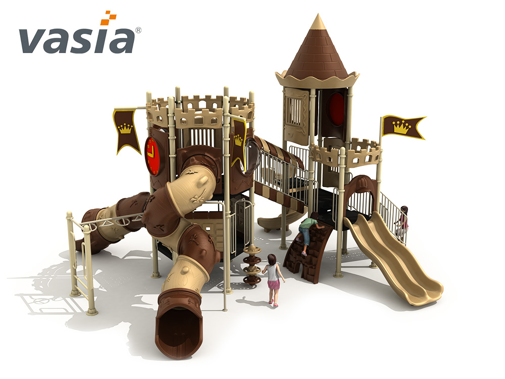 Conjunto de playground ao ar livre