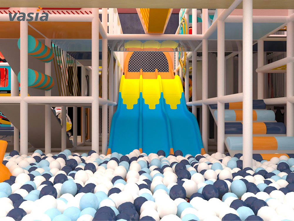 playground interno com tema de doces a0001