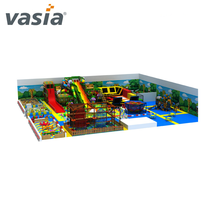 Novo estilo de equipamento de playground infantil macio interno - Vasia