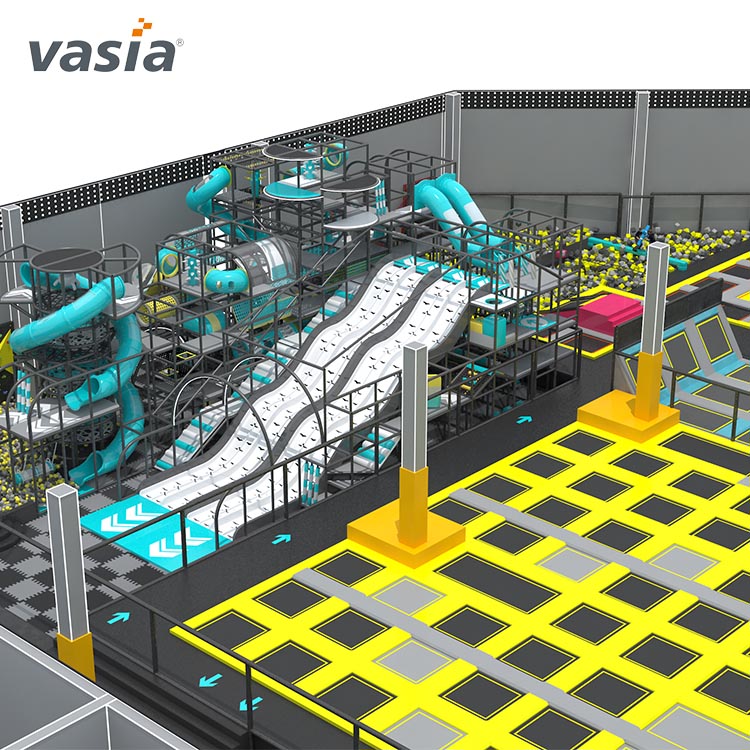 Parque de trampolim direto da fábrica para venda - Vasia