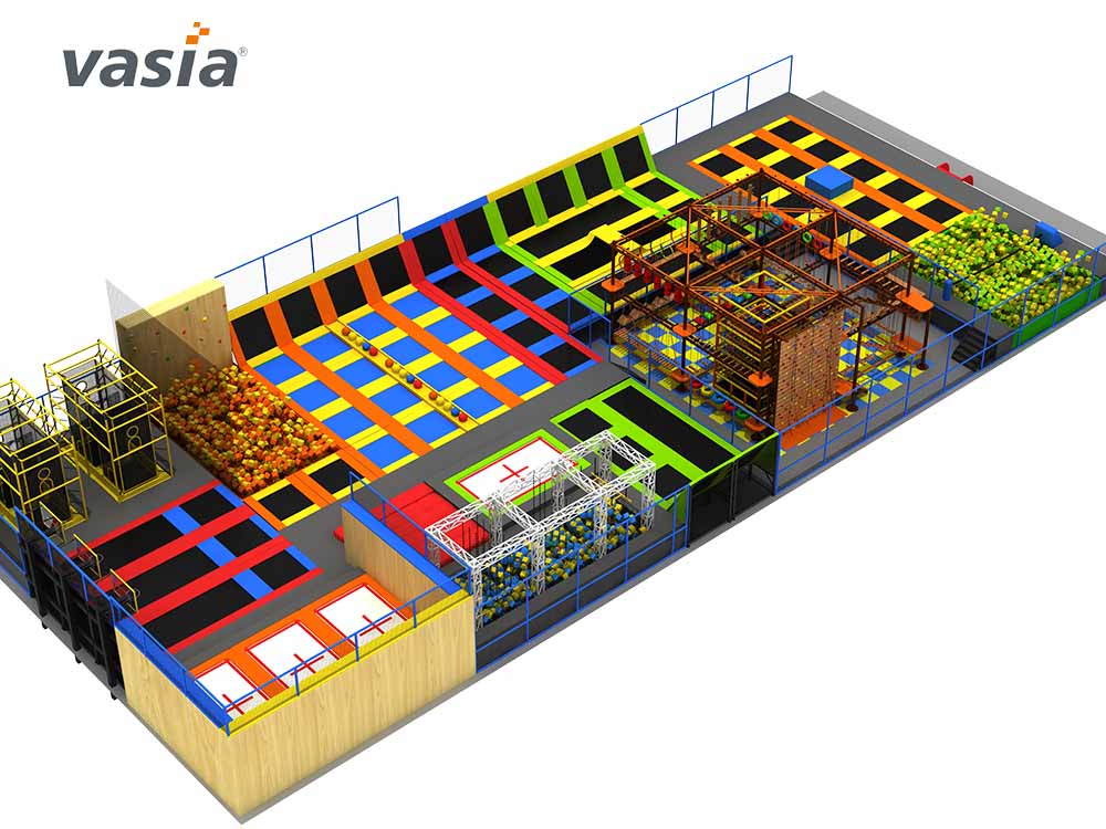 parque de trampolim F0001