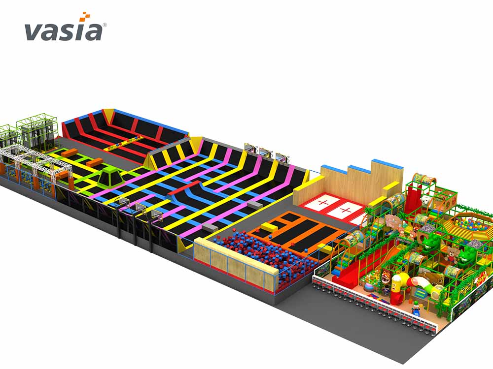 parque de trampolim F0001