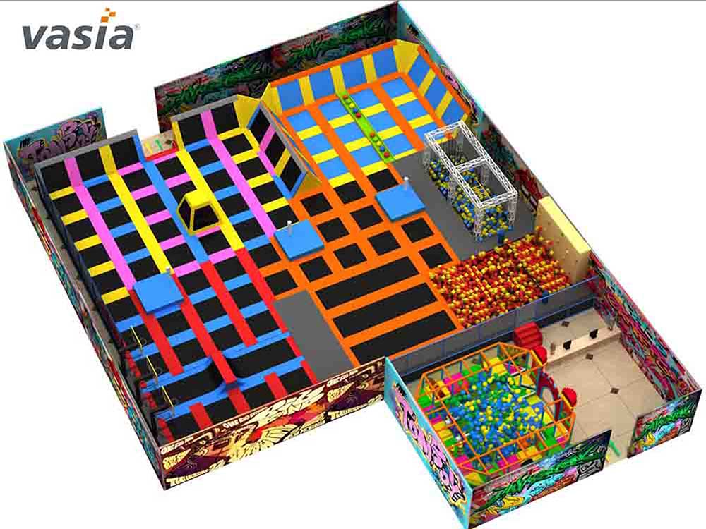 Parque de trampolim E0001