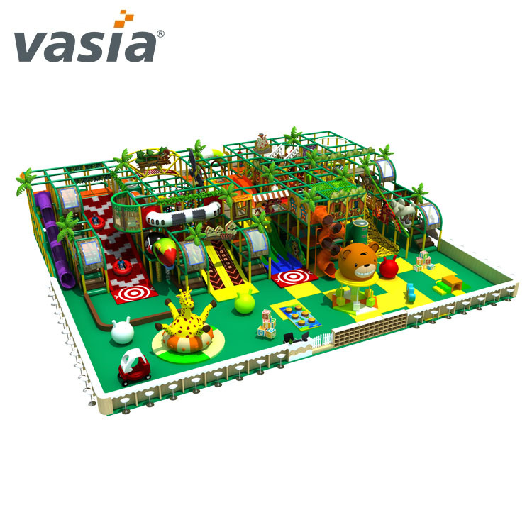 Parque infantil interno personalizado comercial Jungle-Vasia