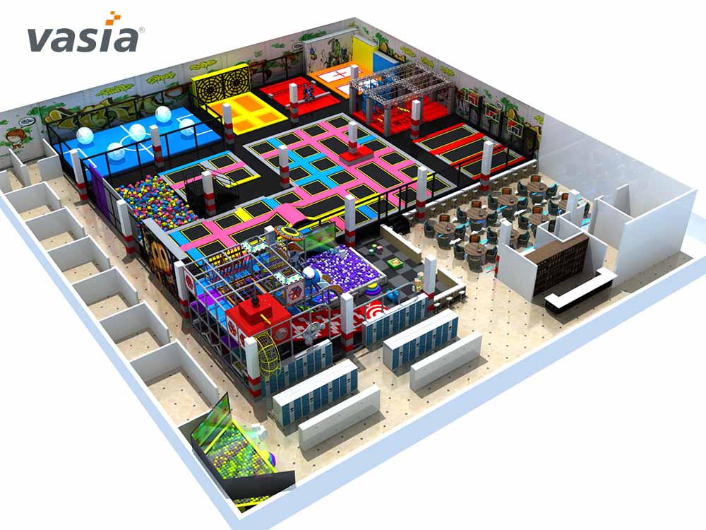 parque de trampolim S0441