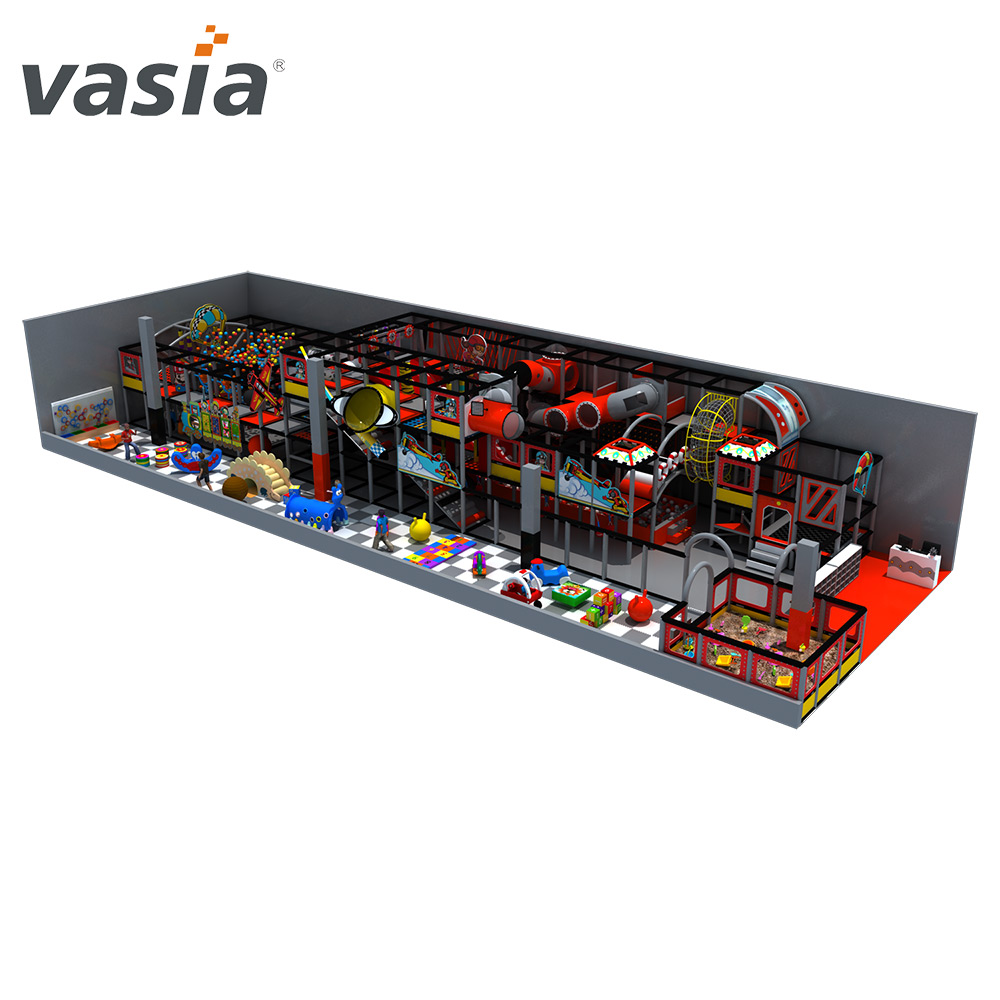 Novo equipamento de jogo macio para playground interno com tema espacial - Vasia