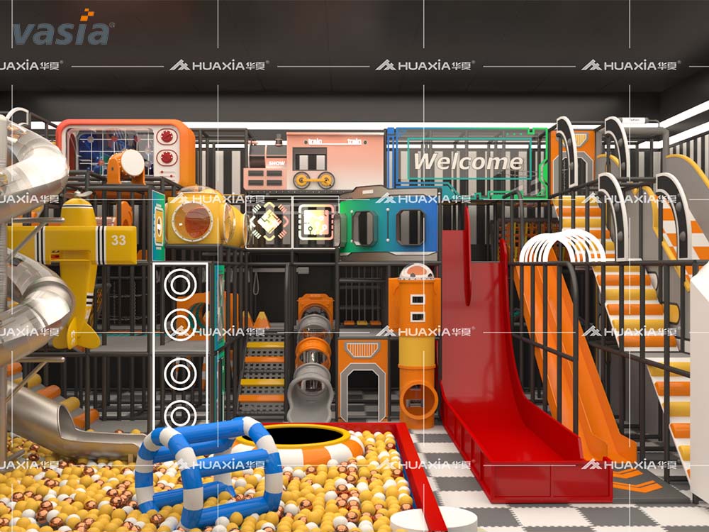 Parque infantil coberto S0165