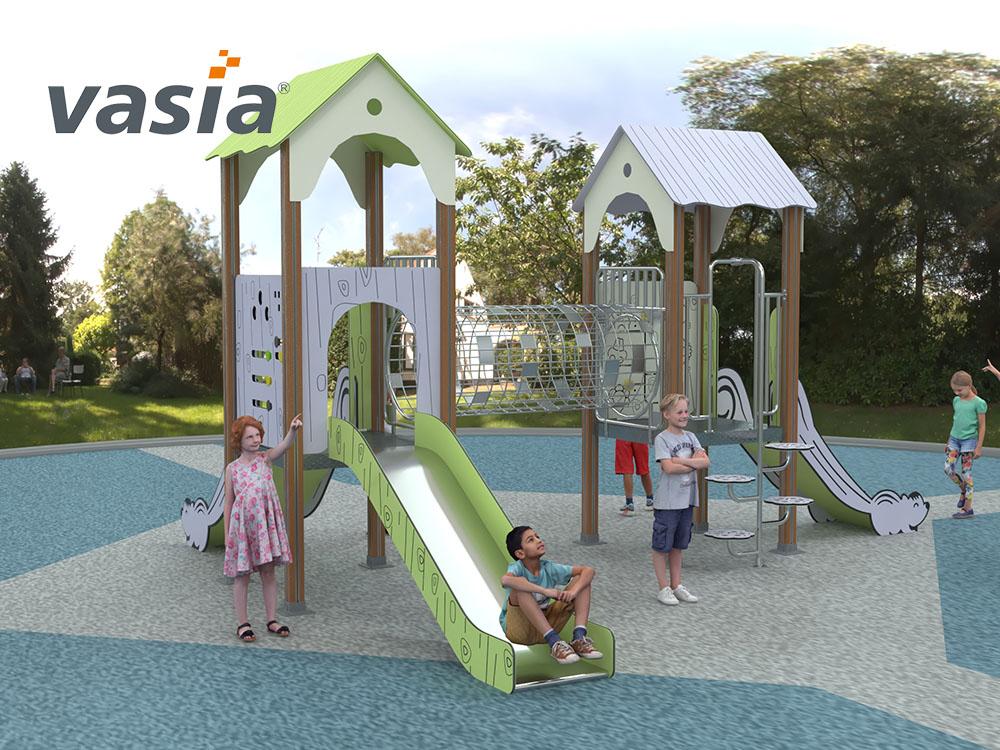 parque infantil ao ar livre D401-4 (1)