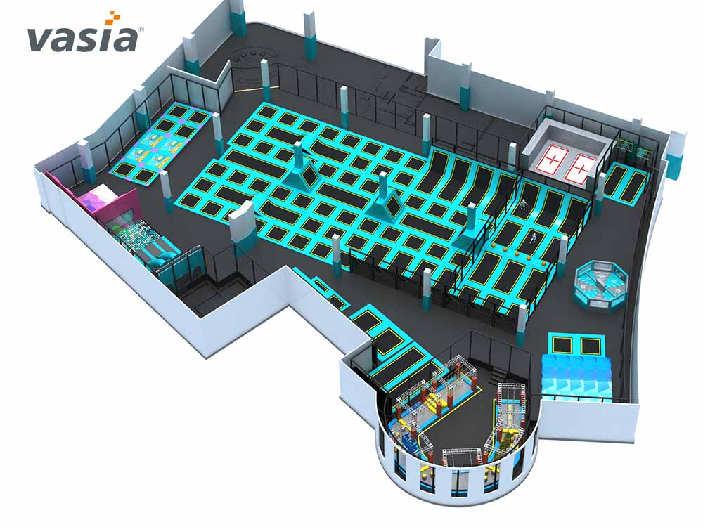 Parque de trampolim s0379