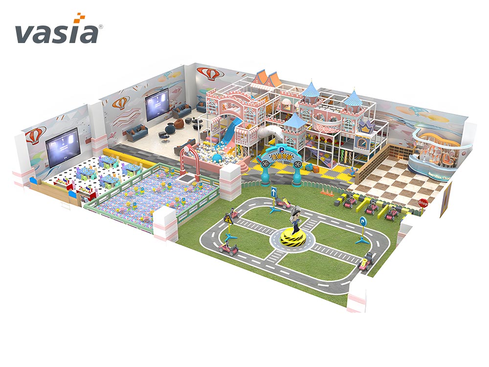 Parque interno Macaron W0061