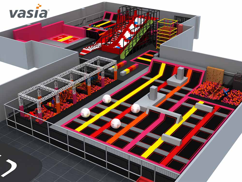 parque de trampolim C0001