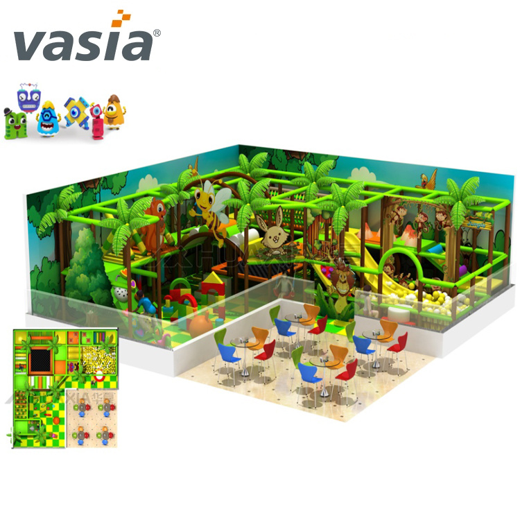 Novo estilo de playground interno na selva para venda-Vasia