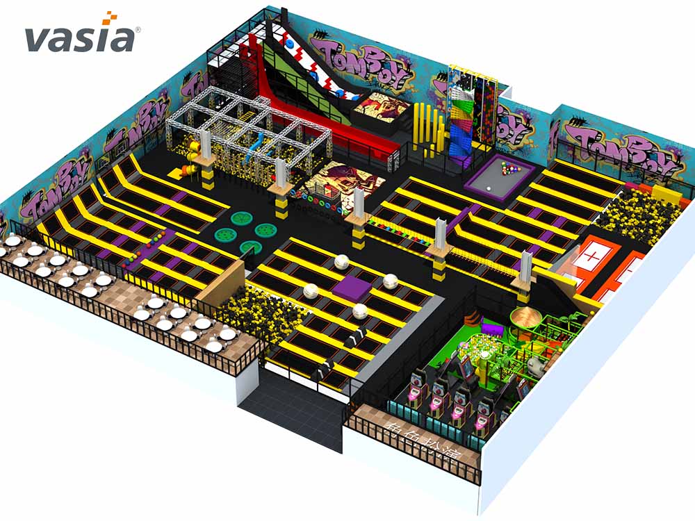 parque de trampolim I0001