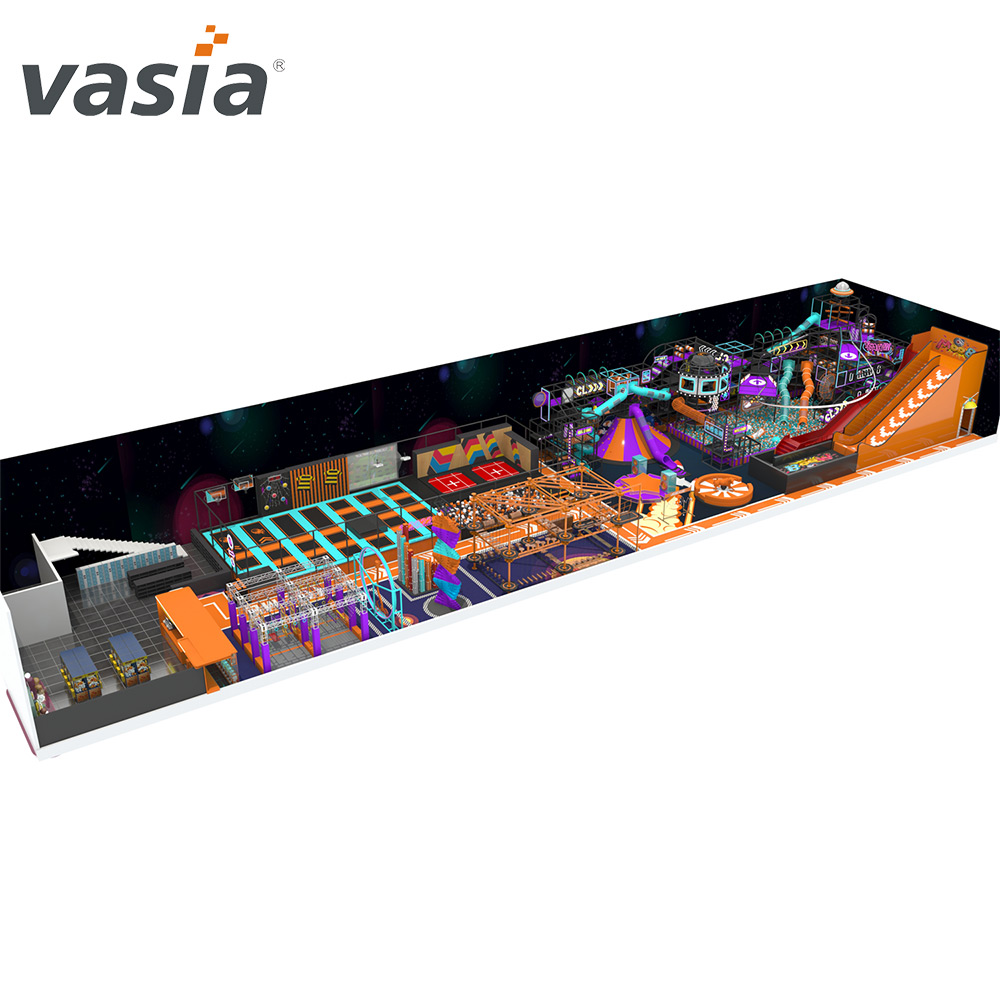 Espaço Tema Novo Parque Infantil Macio Interior - Vasia