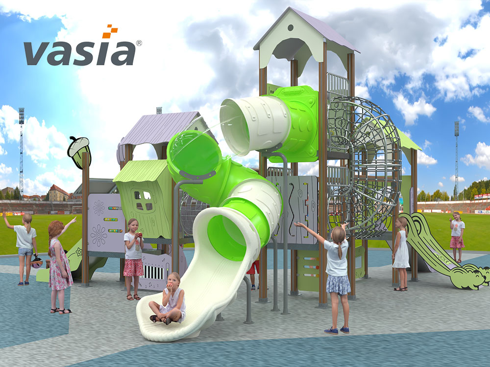 parque infantil ao ar livre D403-5 (2)