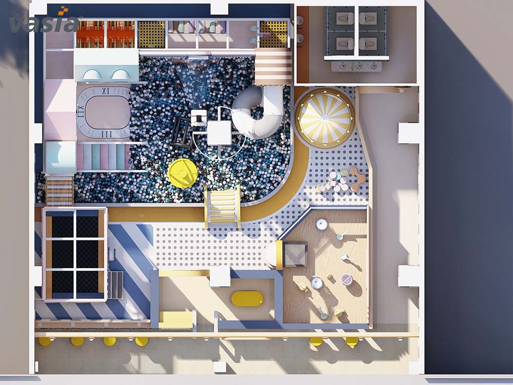 Parque infantil interno S147