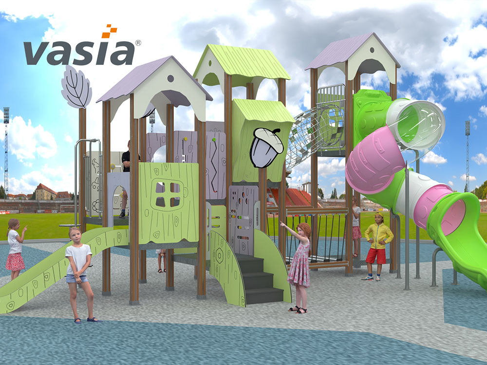 parque infantil ao ar livre D400-3A (1)