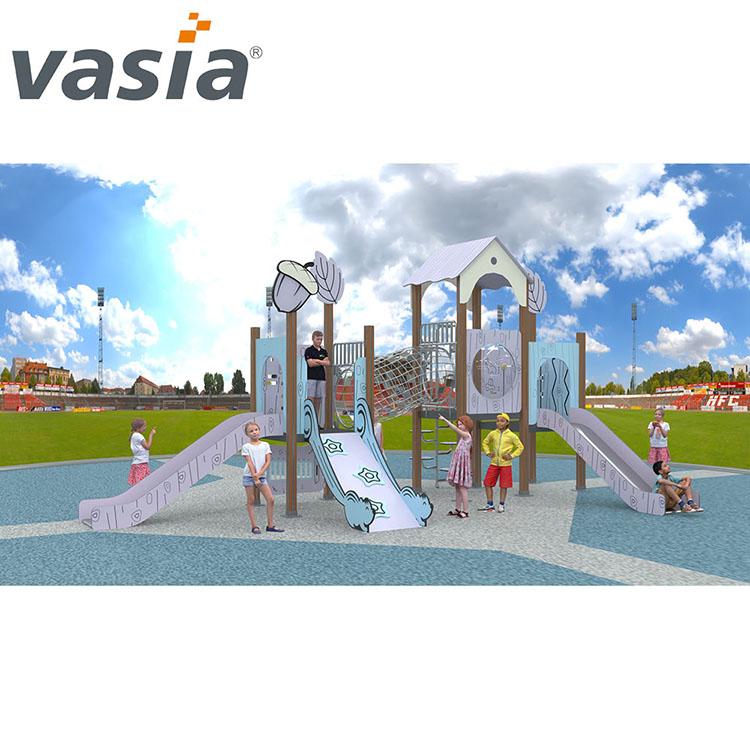 Playset de madeira ao ar livre