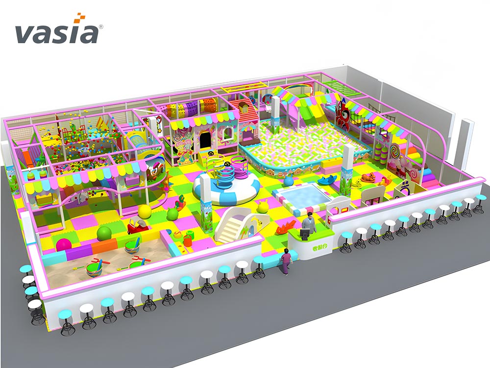 playground interno de doces W0040