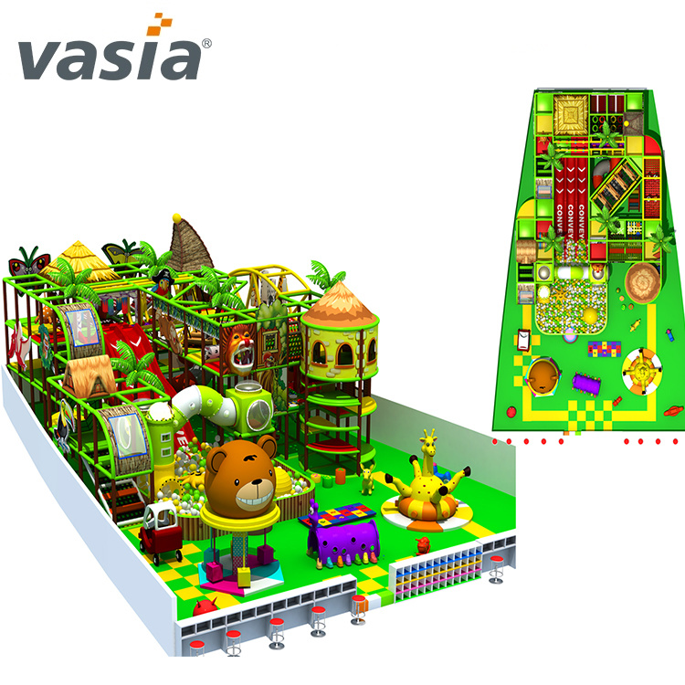 Novo estilo de playground interno na selva para venda-Vasia