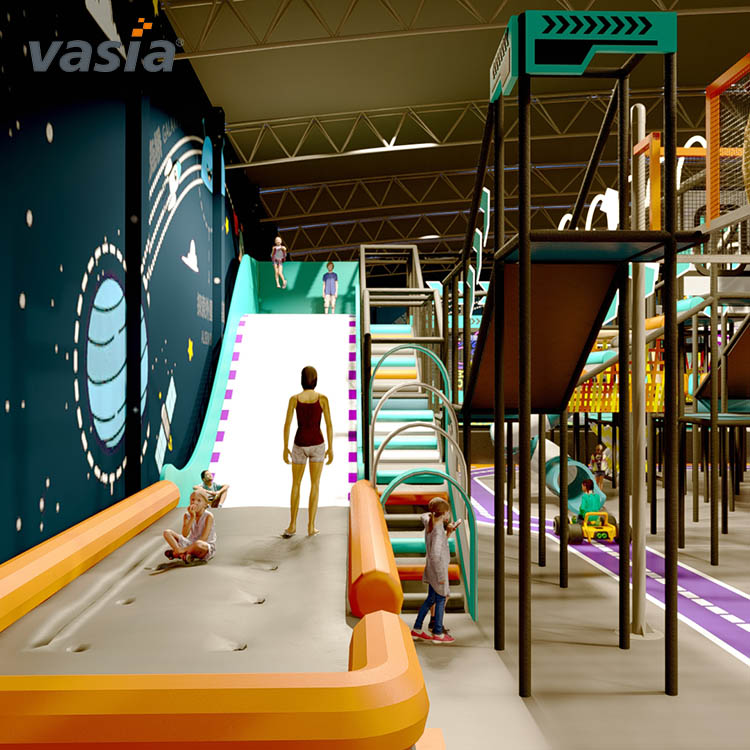 Equipamento comercial para playground interno para crianças - Vasia