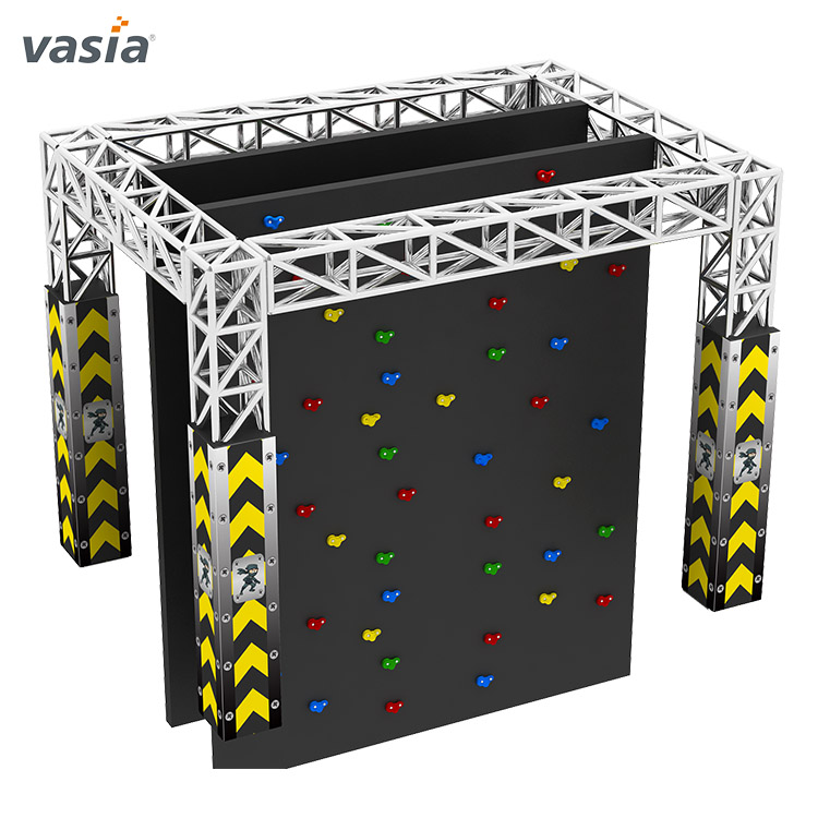 Campo de jogos interno personalizado comercial da pista de obstáculos Ninja