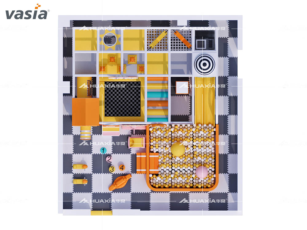 Parque infantil interno S0179