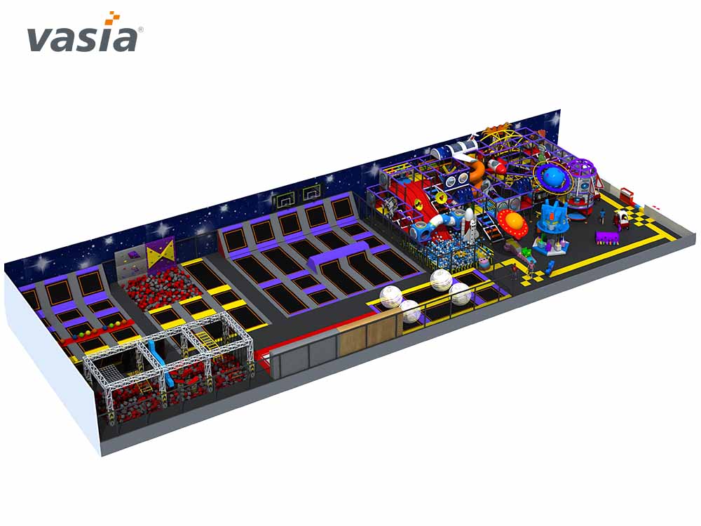 parque de trampolim W0012