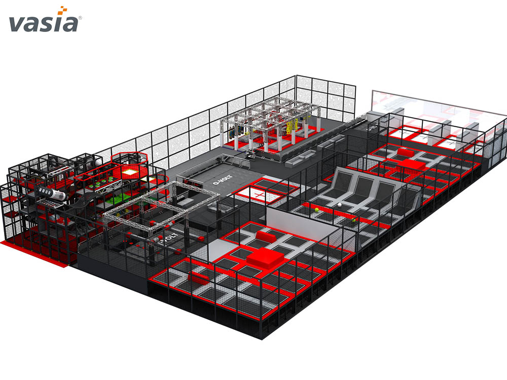 parque de trampolim W0014