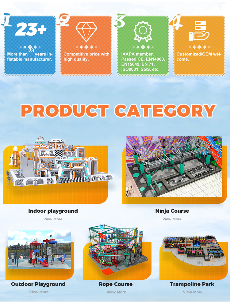 Parque de trampolim A0003