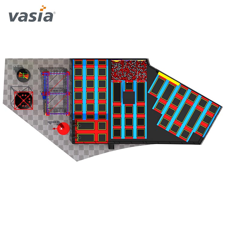  Parques de trampolim internos de fábrica