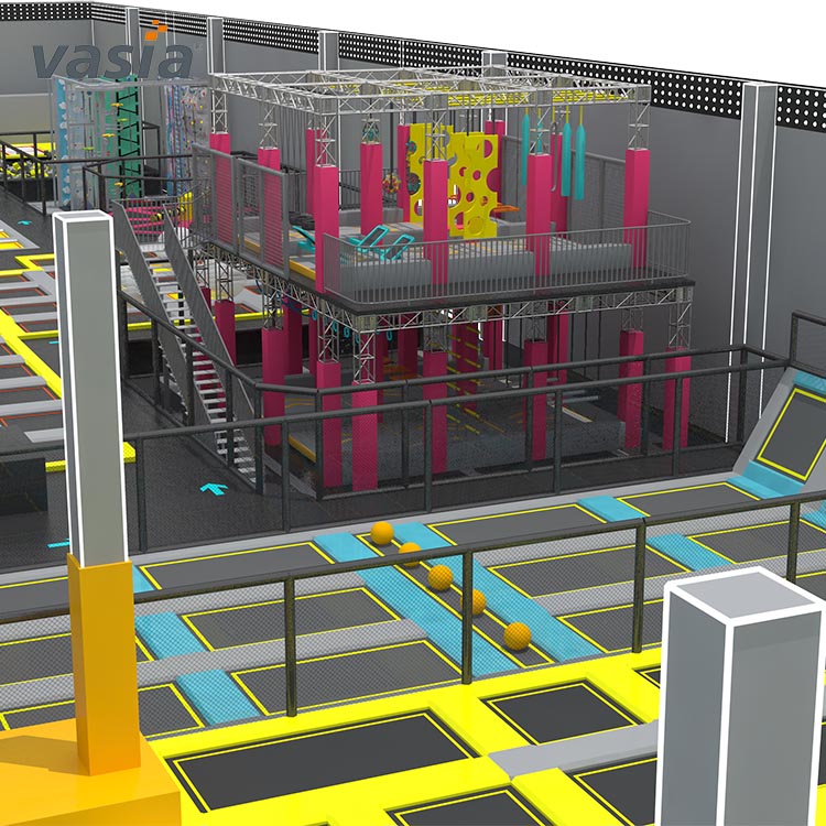 Parque de trampolim direto da fábrica para venda - Vasia